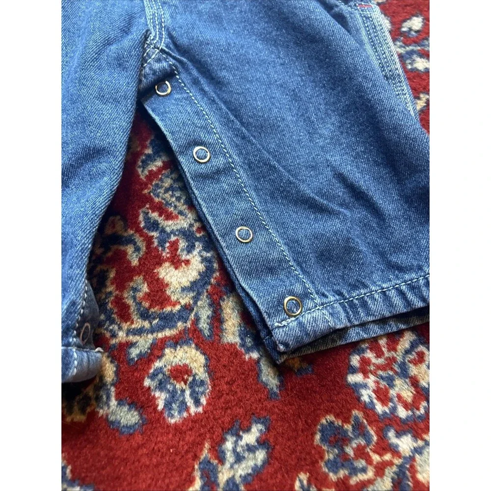 Polo Jeans Co Ralph Lauren 3-6 Months Overalls Denim American Flag